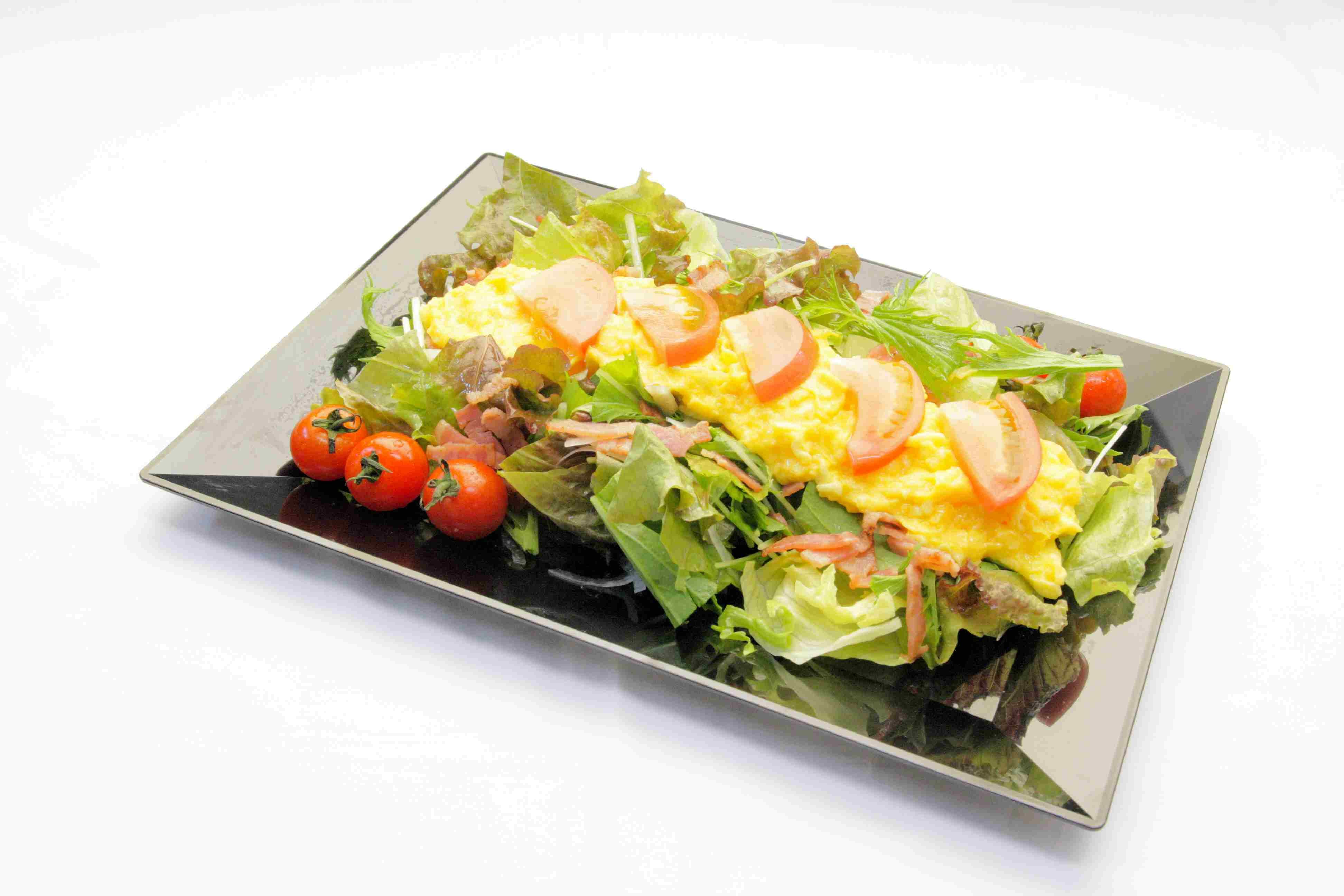 スクランブルエッグサラダ